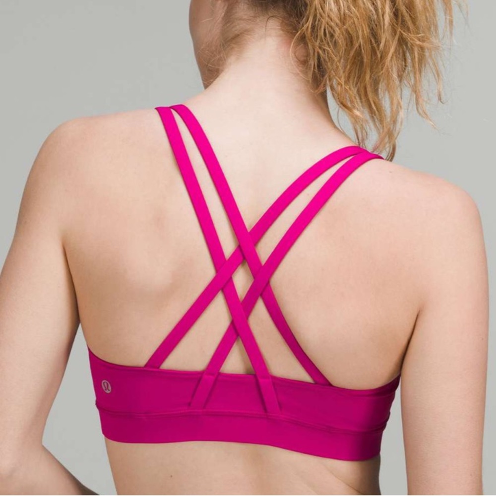 Lululemon Energy Bra - Ripened Raspberry (B/C) - Picture 2 of 6